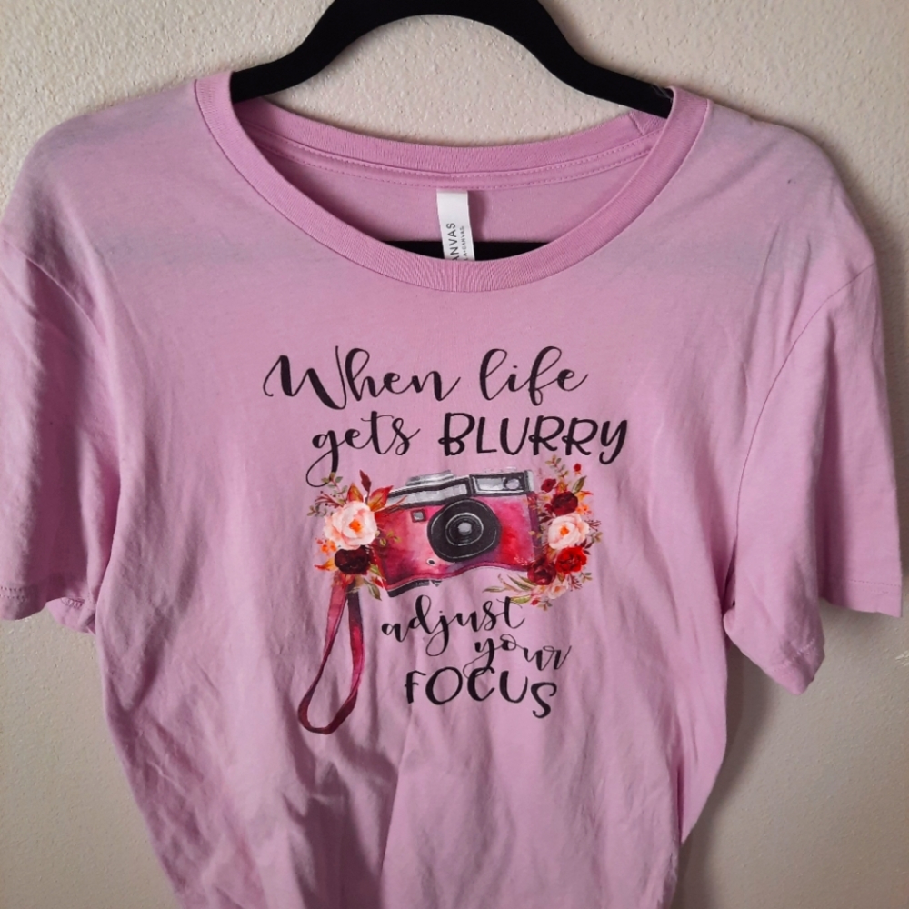 Bella Canvas, Large, Lavender, Cotton Tshirt.